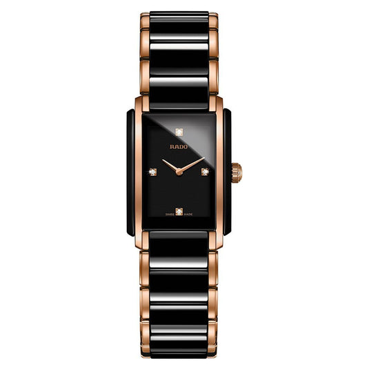 Integral Diamonds Quartz Black Stainless steel