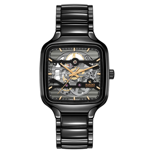 True Square Automatic Black Stainless Steel