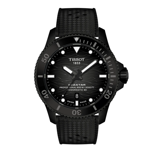 Tissot Seastarprofessional Grey Gradient Dial Automatic Men 44mm T1209073705100