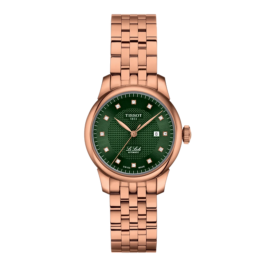 Tissot LeLocle Green Dial Automatic Women 29mm T0062073309600