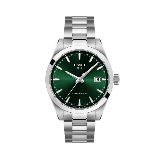 Tissot Gentleman Green Dial Automatic Men 38mm T1658071109100