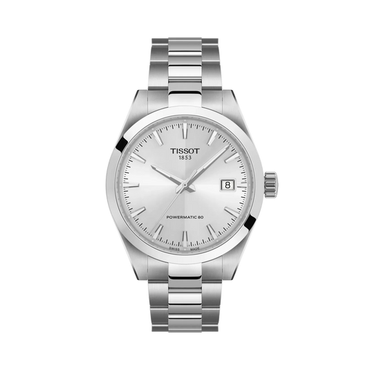 Tissot Gentleman Silver Dial Automatic Men 38mm T1658071103100