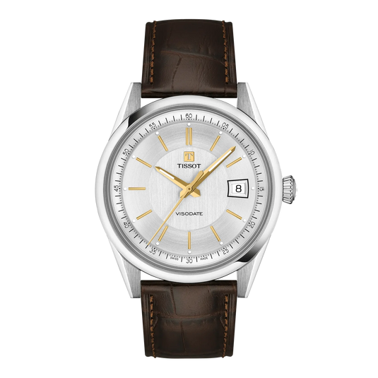 Tissot Visodate Silver Dial Automatic Men 39mm T1574071603100