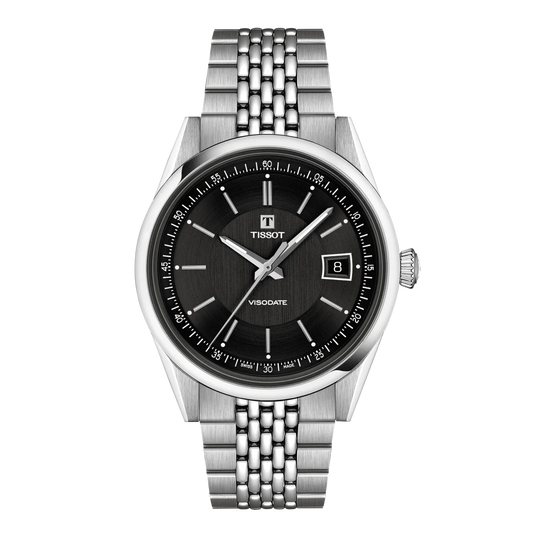 Tissot Visodate Black Dial Automatic Men 39mm T1574071105100