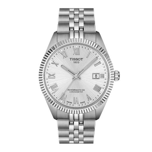 Tissot Ballade Silver Dial Mechanical Men 39mm T1564081103300