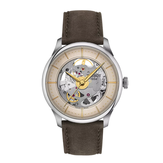 Tissot CheminDesTourelles Skelton Dial Automatic Men 39mm T1398361626100