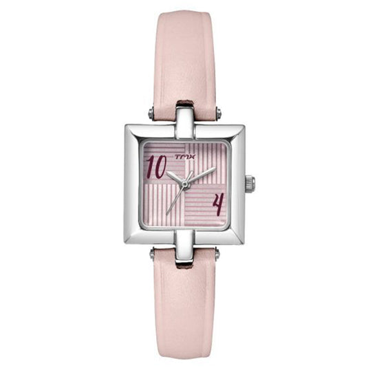 Geometric Patterned Pink Dial