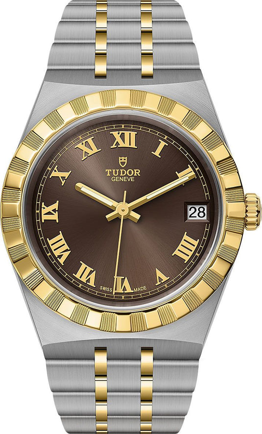 Tudor Tudor Royal Brown Dial Automatic Women M28403-0008