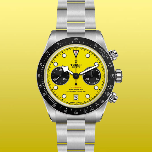 Tudor Black Bay Yellow Dial Automatic Men M79310N-0001