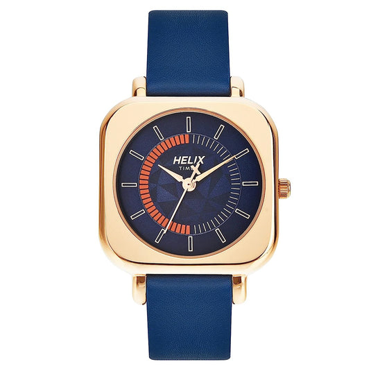 Helix Analog Blue Leather