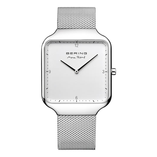 Max Rene White & Silver Milanese