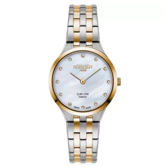 Slim-Line Diamond Mother Of Pearl Dial
