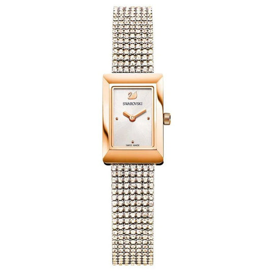 Memories Silver Dial & Rose Gold Tone Strap