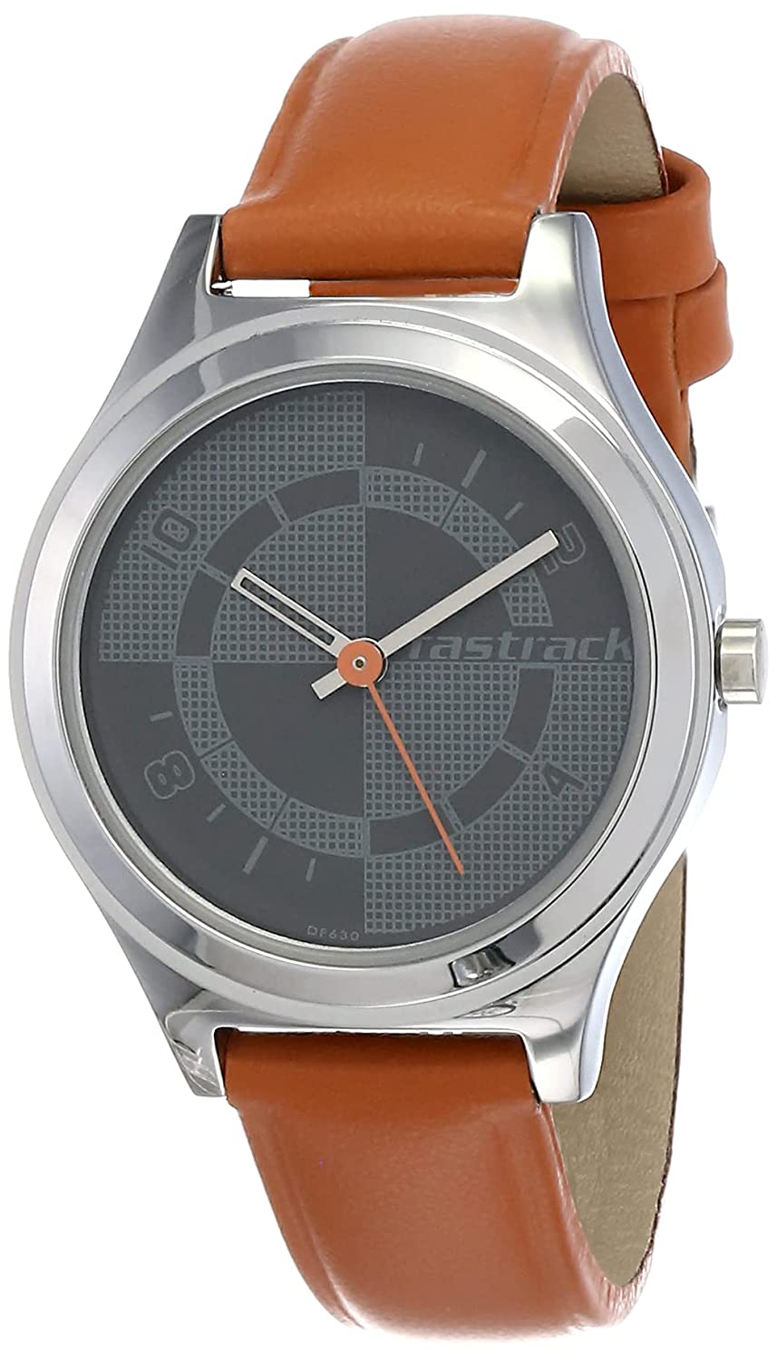 Checkmate Bicolour Dial & Brown Leather
