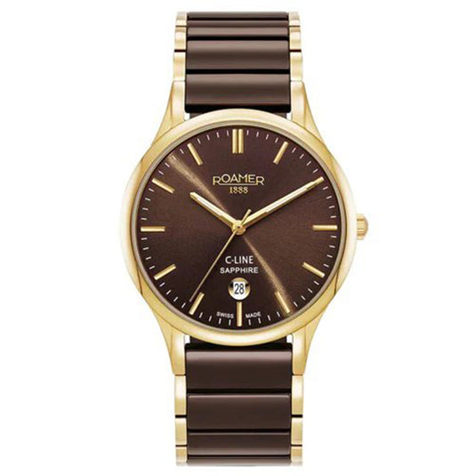 C Line Brown Dial