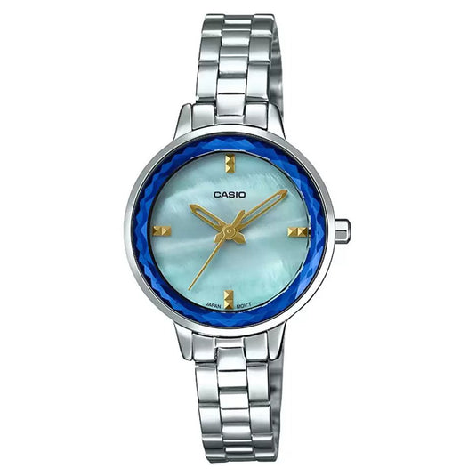 Enticer Blue & Silver Stainless Steel