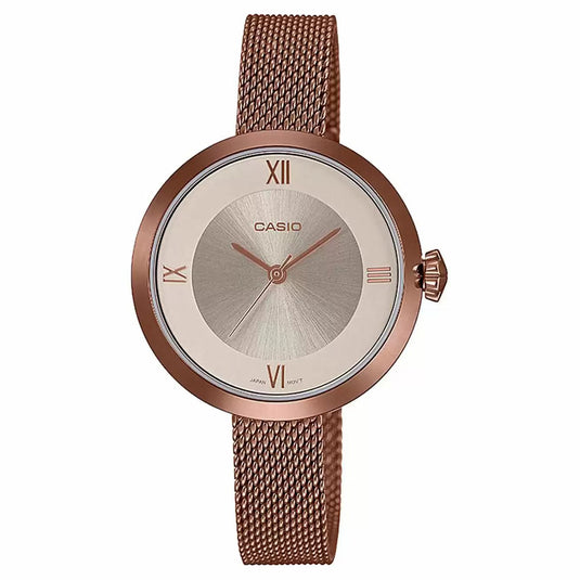 Enticer Rose Gold Analog Women