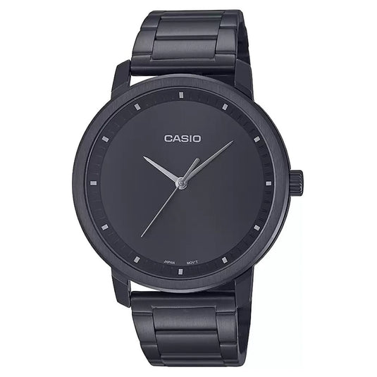 Enticer Men Black Stainless Steel