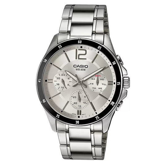 Enticer Silver Stainless Steel Men