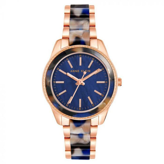 Anne Klein Rose Gold & Blue