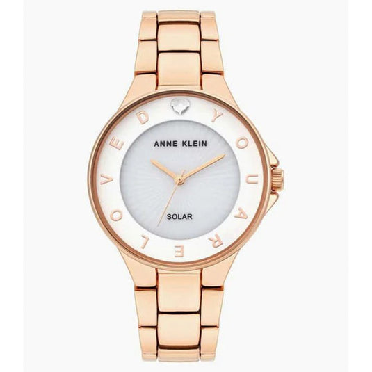 Anne Klein White & Rose Gold