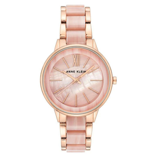 Anne Klein Pink Stainless Steel