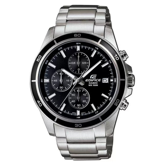 Edifice Silver Chronograph