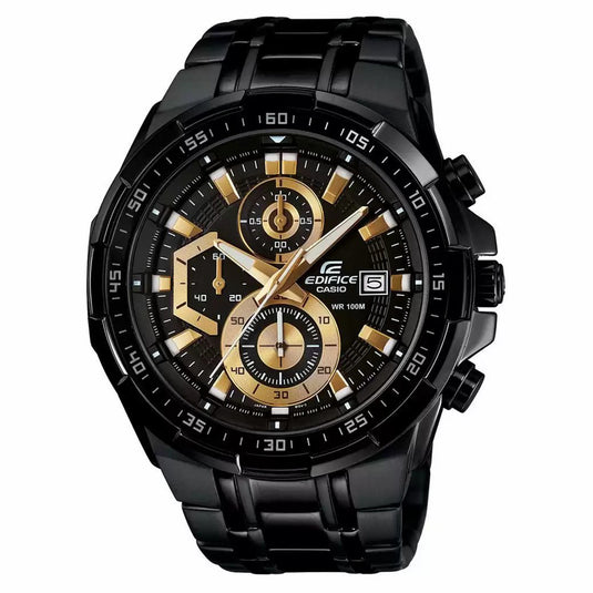 Edifice Gold & Black