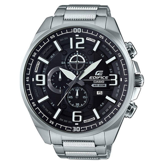 Edifice Analog Black