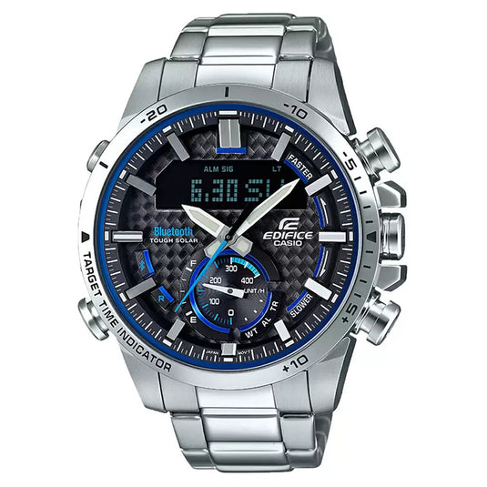 Edifice Silver Bluetooth Connect