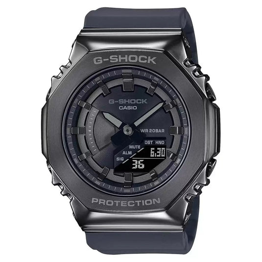 G-Shock Black Metal Covered