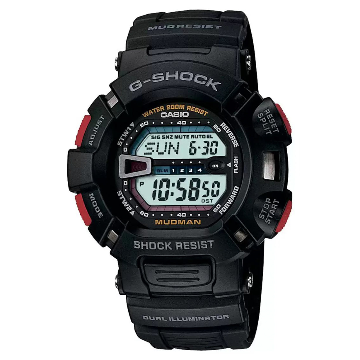 Casio G-Shock Black Dial Men 52.5mm