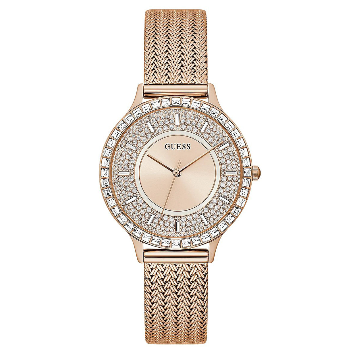 Guess Soiree Rose Gold Dial Women 38mm