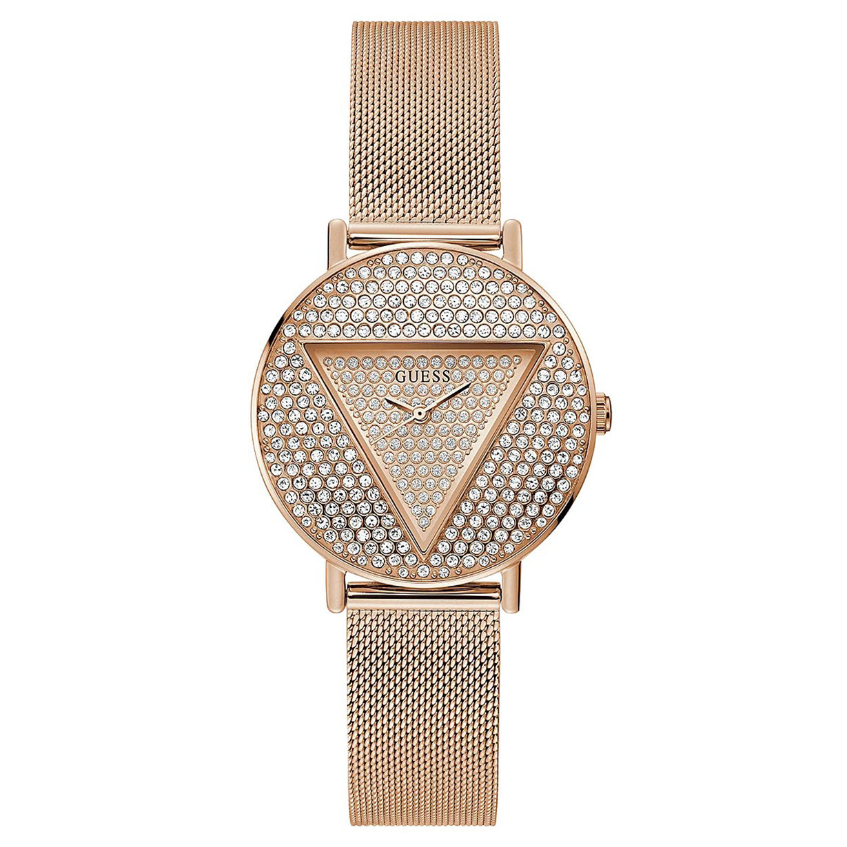 Guess Iconic Rose Gold Dial Women 36mm