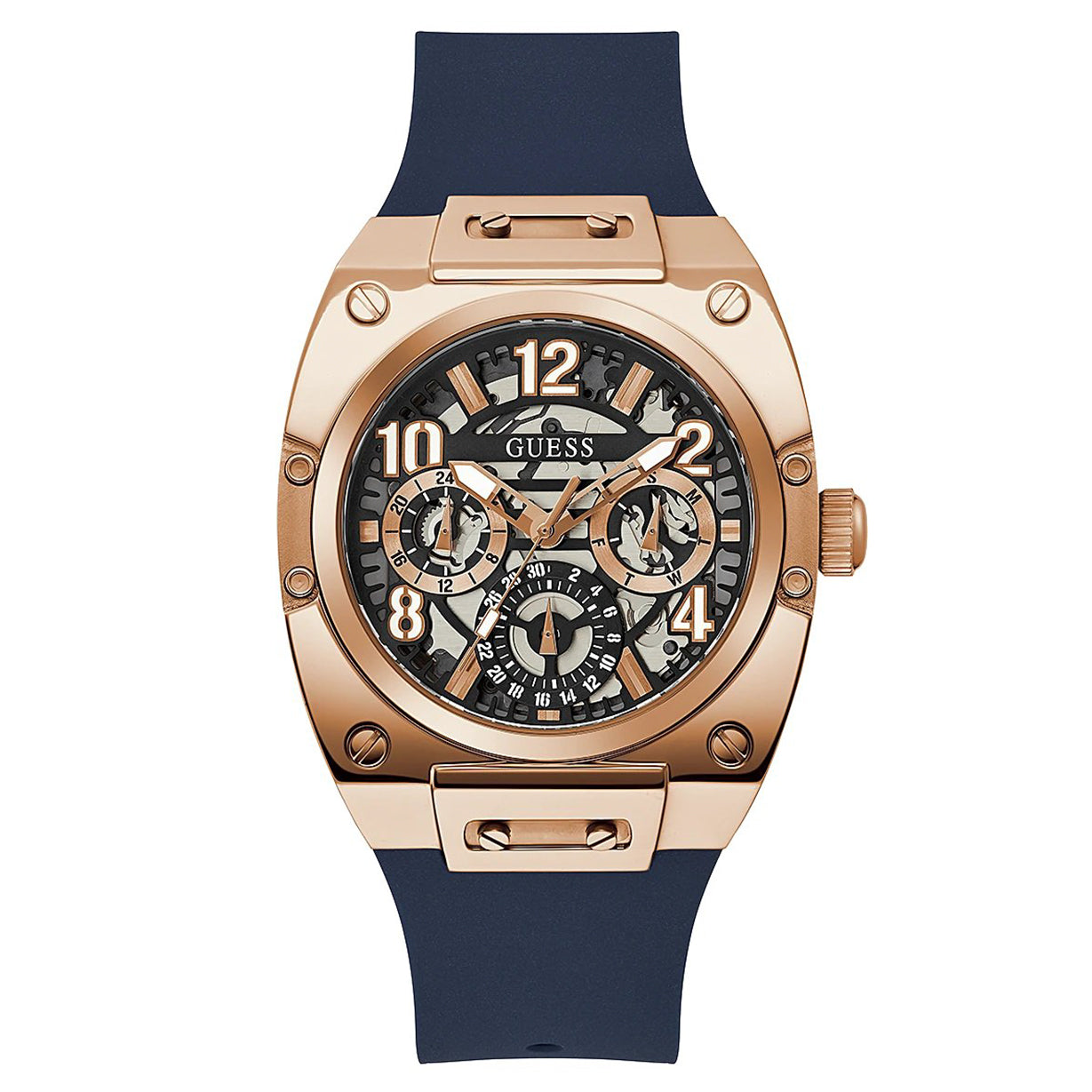 Guess Prodigy Rose Gold Dial Men 41.5mm
