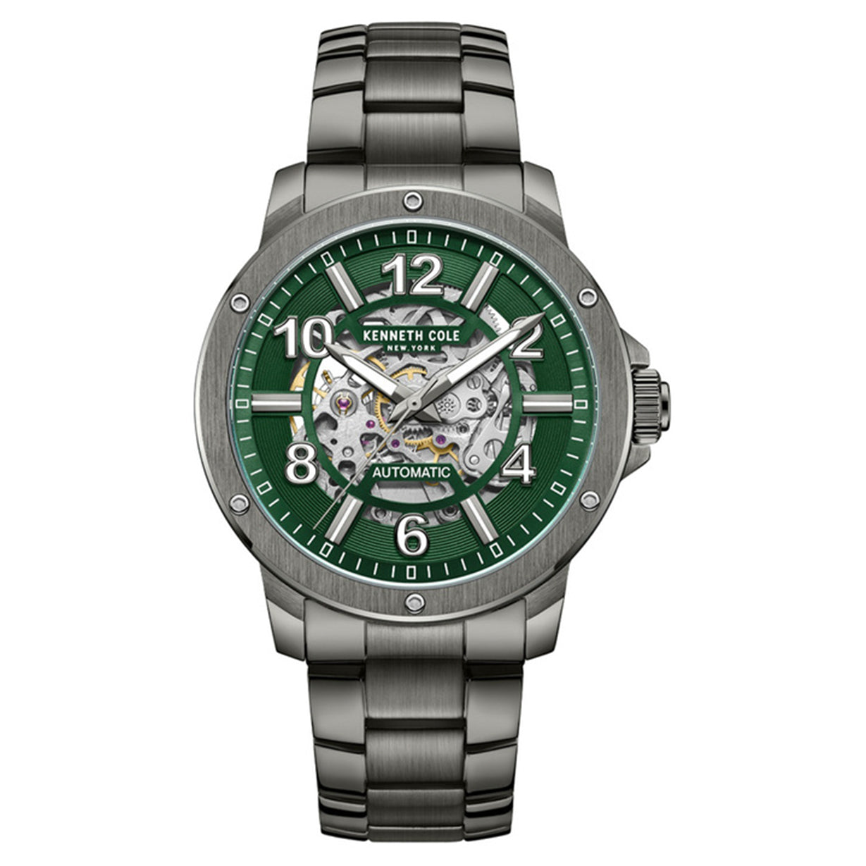 Kenneth Cole Automatic Green Dial Men 44mm