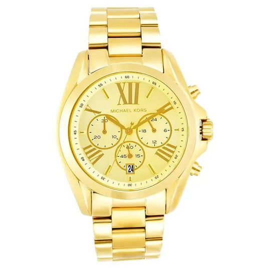 Bradshaw Gold Analogue Dial Stainless Steel Strap