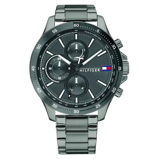 Tommy Hilfiger Grey Stainless Steel
