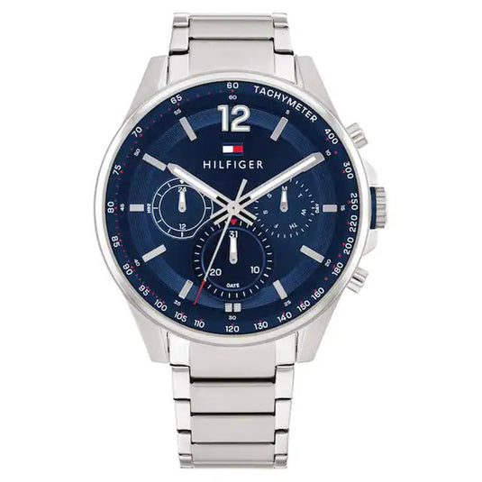 Tommy Hilfiger Blue & Silver