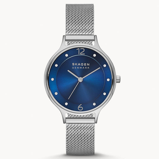 Anita Analog Navy Blue Dial