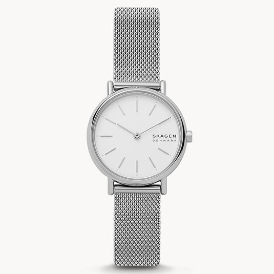 Signatur White Dial & Sliver Strap