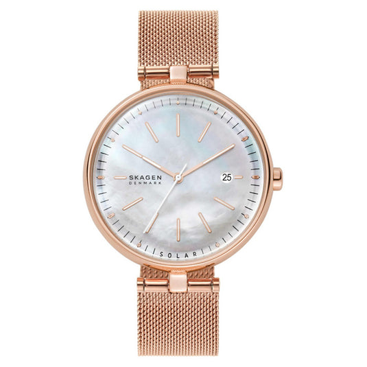 Karolina MOP Dial & Rose Gold Strap