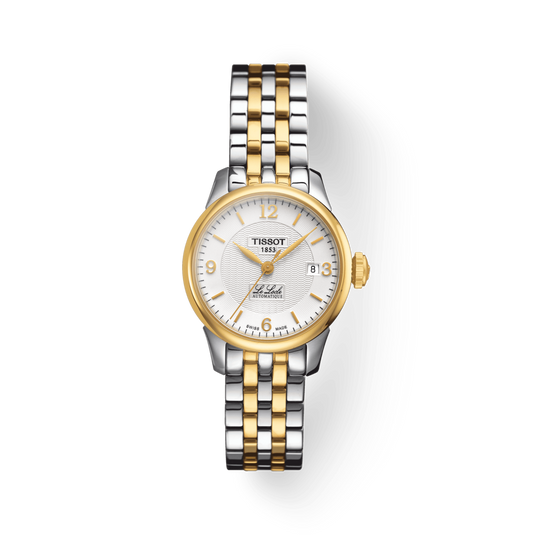 T-Classic Le Locle Automatic Small Lady (25.30) Grey&Yellow Gold