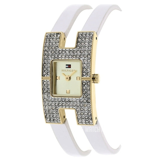 Tommy Hilfiger White Leather