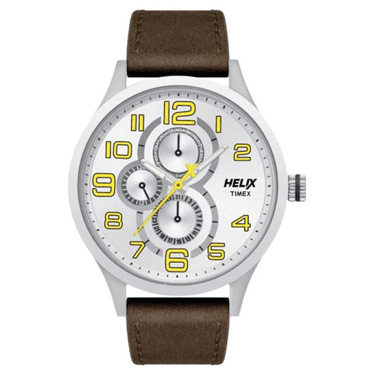 Helix White Dial