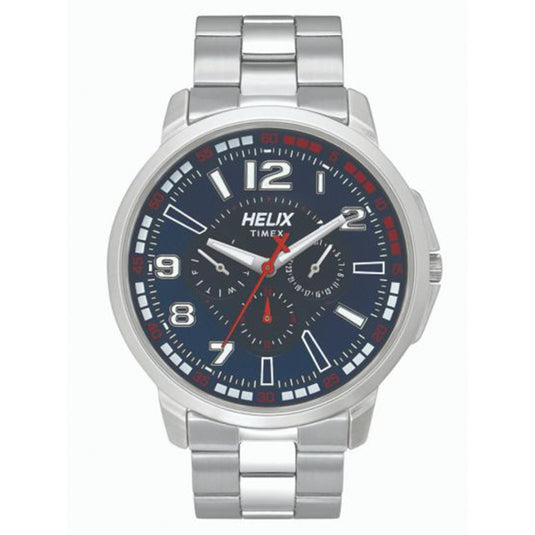 Helix Analog Blue Dial