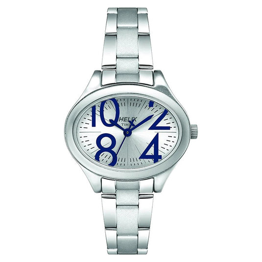 Helix Analog Silver Dial