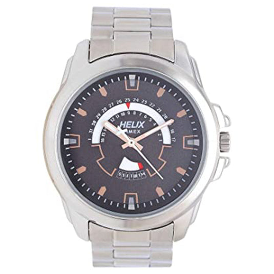 Helix Silver Stainless Steel Strap