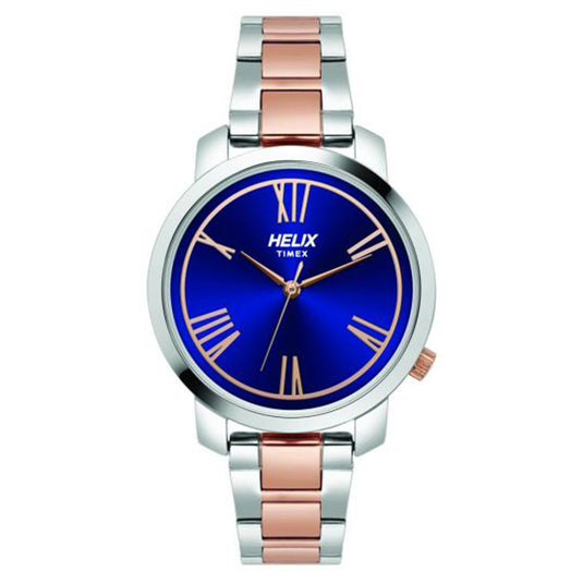 Helix Blue Dial Stainless Steel