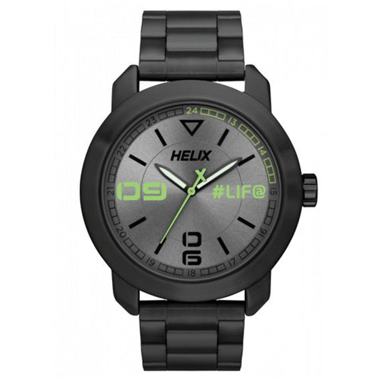 Helix Men Deep Grey Dial